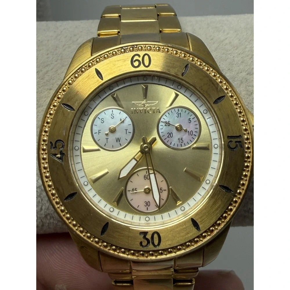 Invicta‎ Angel 22969 New Battery Ladies Watch 38MM 6